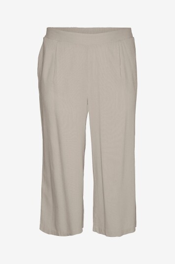 Vero Moda Curve   Bukser vmcMymilo H/W Culotte Wvn GA C   Grå