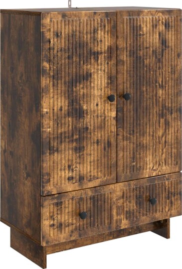  Serviesskap Røkt Eik 66 x 34,5 x 95 cm Konstruert tre