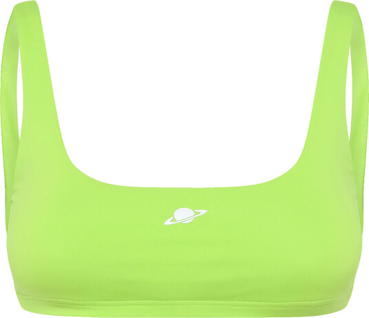 Planet Nusa Box1 Power Sports Bra Green M