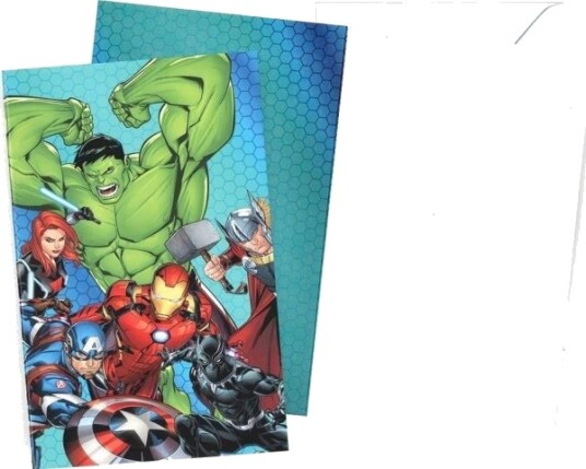 Kukartka Gratulasjonskort Dhs Avengers Uten Tekst