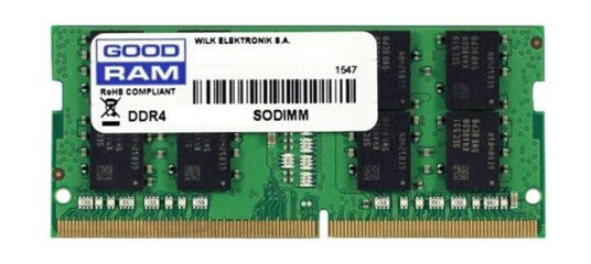 GOODRAM DDR4 SODIMM 8GB/2400 CL 17 (5908267940143)