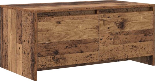 vidaXL Sofabord Eiketre 90 x 50 x 41,5 cm Konstruert tre