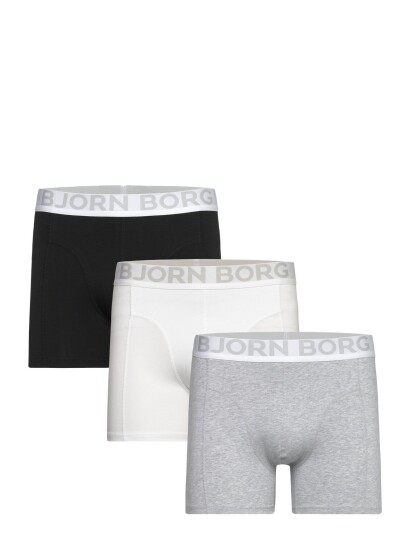 Björn Borg Organic Cotton Stretch Boxer 3P Multi/patterned M Björn Borg Organic Cotton Stretch Boxer 3P Multi/patterned M