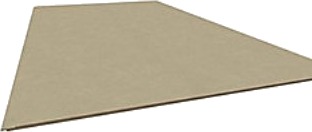 LK Flooré Mellomgulv 6mm 2,83m² 4 MDF Plater 6x1250x610mm Med Fjær Og Not