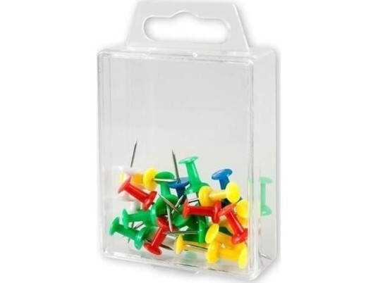 Victory Office Produkt Victory Office Board Tønner 25 Stk. Blanding Av Farger Hengt Plastbeholder
