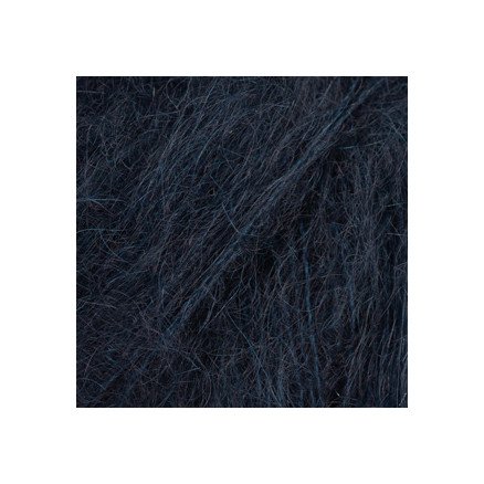 DROPS Kid-Silk Garn Unicolor 65 Mørk Marineblå
