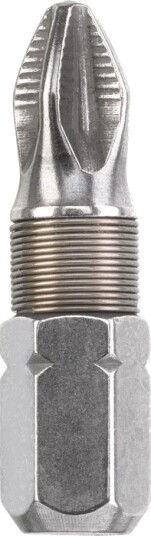 Kwb Inox, 1 Stykker, Pozidriv, Pz 1, Rustfritt Stål, 25 Mm, 25,4 / 4 Mm (1 / 4")