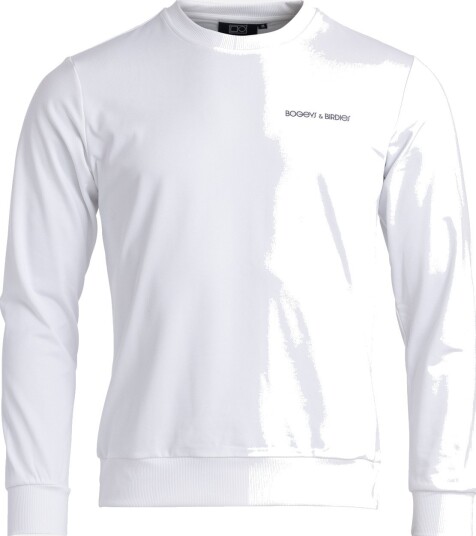 Bogeys & Birdies M Tech Crew Hvit Golfgenser herre White XX-Large