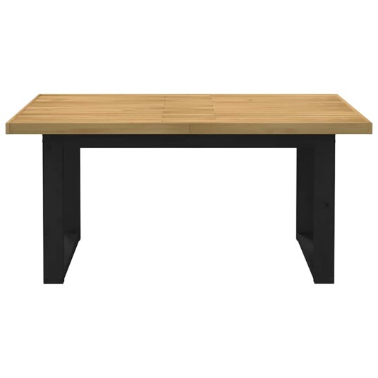 Spisebord NOAIN U-formede ben 160x90x75 cm heltre furu 8721158503268