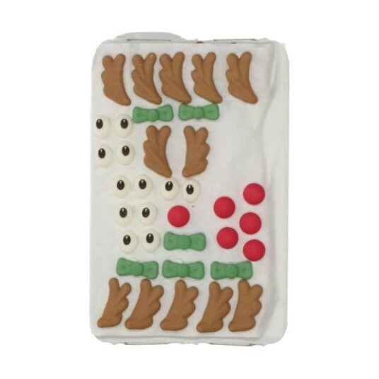 Wilton Spiselig Kakepynt Jul Pk/12 