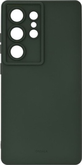 Onsala Mobildeksel Olive Green med Silikonsfølelse for Samsung Galaxy S26 Ultra