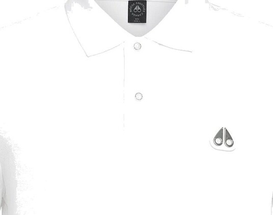 Moose Knuckles Everett Polo   WHITE   XL