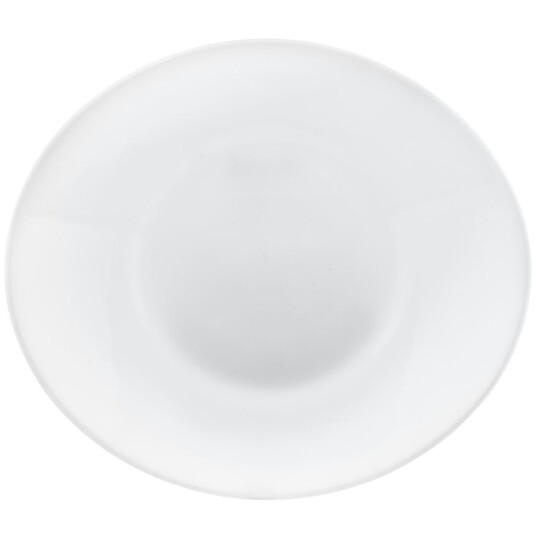 Bormioli Rocco Tallerken Prometeo; 22x19.5x2.6 cm LxBxH; Hvit; Oval; 24 Stykk / Forpakning