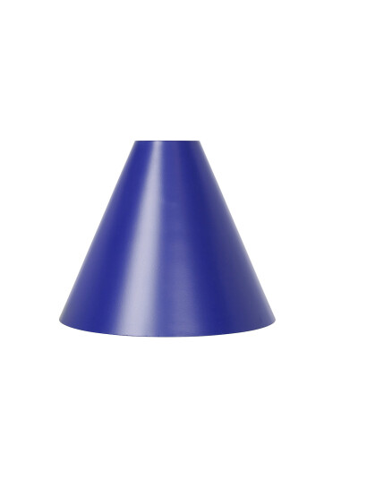 Broste Copenhagen Lampeskærm "Gine" - Blue - Ø27CM