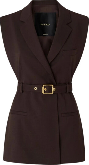 Pinko Dame Jakker Brun XS, Pinko Dame Jakker Brun XS,