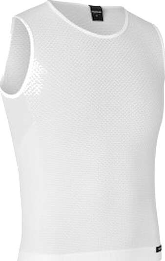 GripGrab PACR ultralight svettetrøye uten ermer hvit herre