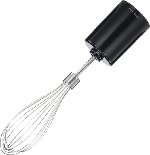 Sabor Ultimate visp med adapter 25 cm børstet svart