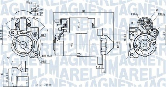 MAGNETI MARELLI 063721273010 Starter MAGNETI MARELLI 063721273010 Starter