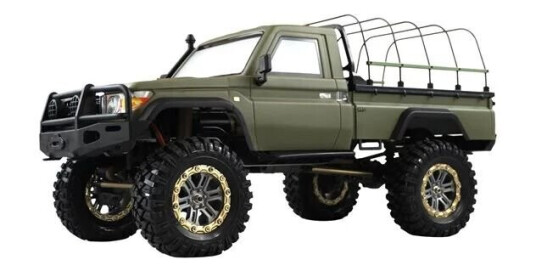 Amewi AMX Rock RCX10PS Scale Crawler Pick-Up RTR Military Green Amewi AMX Rock RCX10PS Scale Crawler Pick-Up RTR Military Green