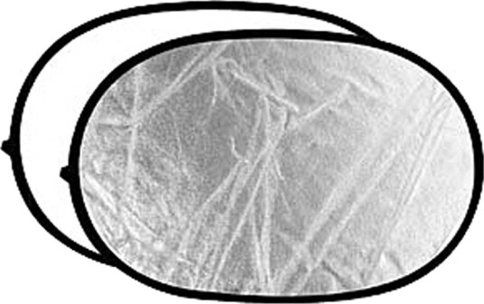 Godox Collapsible Reflector Silver/White 80x120cm Sammenleggbar reflektor