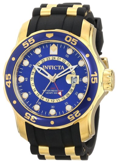 Invicta Herreklokke 6993 Pro Diver Blå/Gulltonet stål Ø48 mm Invicta Herreklokke 6993 Pro Diver Blå/Gulltonet stål Ø48 mm