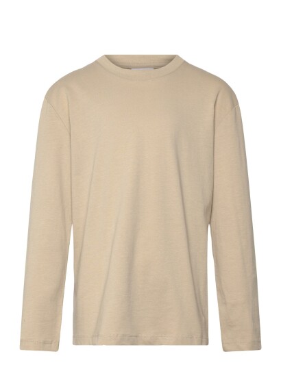 Enkel Studio Basic O Neck Tee L/S Cream 146