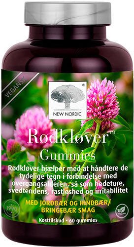 New Nordic rødkløver gummies 60 tabletter New Nordic rødkløver gummies 60 tabletter