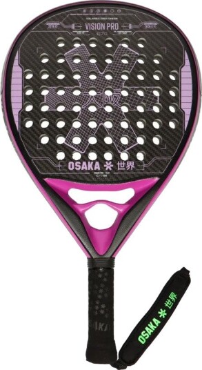 Padelracket Osaka Vision Pro svart lilla