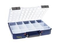 raaco CarryLite 80, Verkt?y boks, Polykarbonat (PC), Polypropylen, Bl?, Gjennomsiktig, 13 kg, Hengsel, 413 mm raaco CarryLite 80, Verkt?y boks, Polykarbonat (PC), Polypropylen, Bl?, Gjennomsiktig, 13 kg, Hengsel, 413 mm