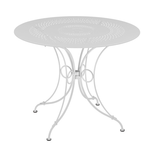 Fermob 1900 Table 96 cm Cotton White 01