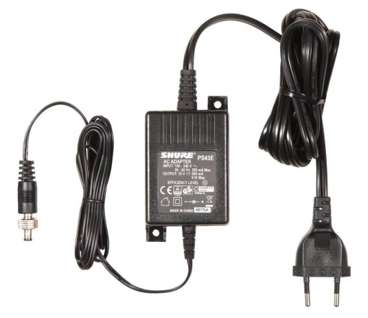 Shure Ps43e Strømforsyning For Glxd -Serie