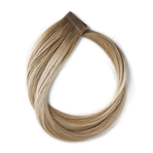 Rapunzel of Sweden Premium Tape Extensions - Classic 4 Brown Ash Blonde Balayage B5.1/7.3 40 Rapunzel of Sweden Premium Tape Extensions - Classic 4 Brown Ash Blonde Balayage B5.1/7.3 40
