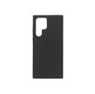 eSTUFF - Bagsidecover til mobiltelefon - silikon - sort - til Samsung Galaxy S22 Ultra