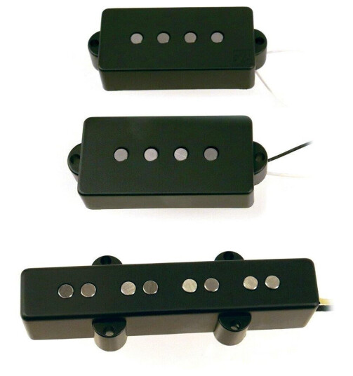 Nordstrand Pickup Set Np4v + Nj4 Bridge Position, 4 Strings Nordstrand Pickup Set Np4v + Nj4 Bridge Position, 4 Strings