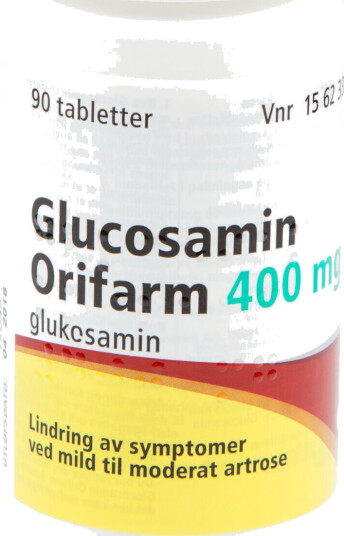 Glucosamin Tabletter 400 mg, 90 stk.