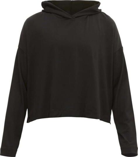 R�hnisch Women's Soft Cropped Hoodie Sort XL Woman