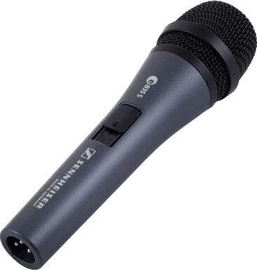 Sennheiser E835 S Dynamisk Håndholdt Vokalmikrofon med Av/På Bryter Grå Sennheiser E835 S Dynamisk Håndholdt Vokalmikrofon med Av/På Bryter Grå