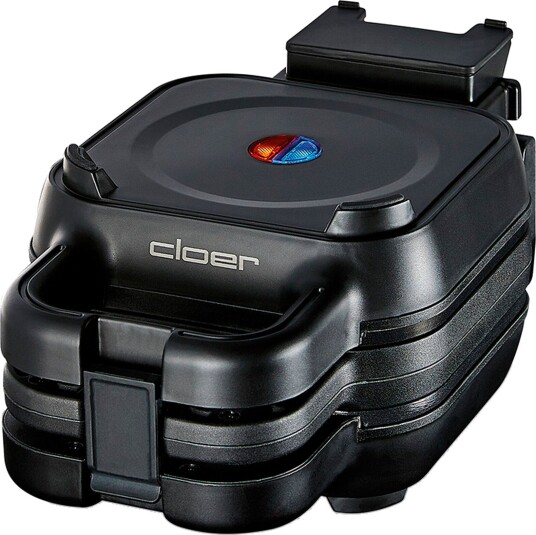 Cloer 6150 vaffeljern, svart