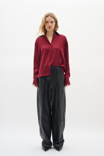 Inwear paulineiw bluse & skjorte burgunder Inwear paulineiw bluse & skjorte burgunder