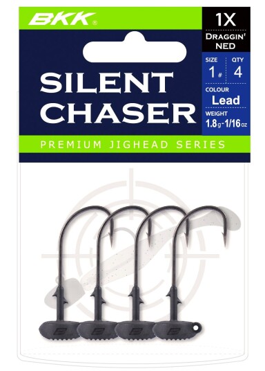 BKK Bkk Silent Chaser-Draggin" Ned Green 4pk