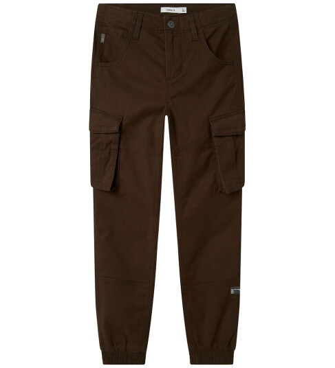 Name It NkmRyan Cargo Bukser Brun 140 - Delicioso
