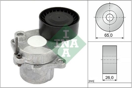 INA 534 0444 10 Spennarm, vifterem