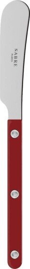 Bistrot Solid Butter Spreader, Burgundy