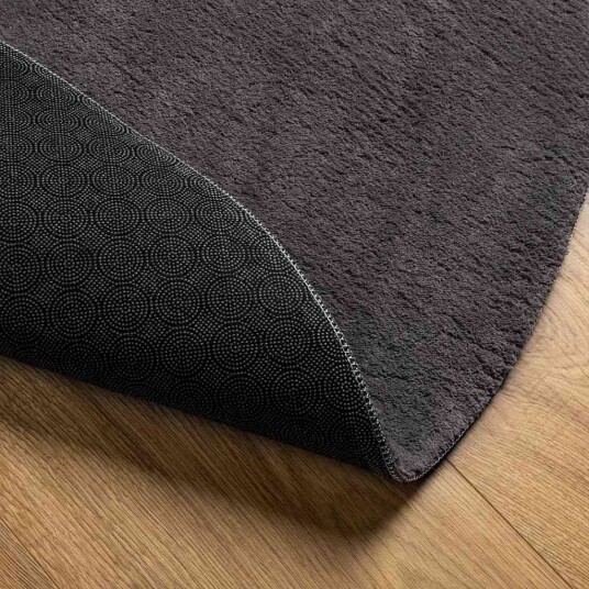 Teppe Antrasitt 80 x 150 cm Polyester