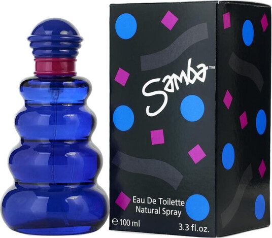 Samba Damen Eau de Toilette 100ml - Frisk Duft med Appelsin og Freesia