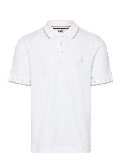 BOSS Short Sleeve Polo White 116