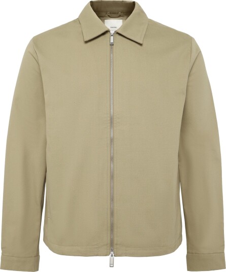 Calvin Klein Ls Cotton Dobby Blouson Jkt Beige XL