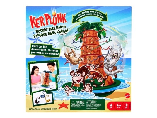 Mattel Tumblin' Monkeys Rockin' Tree Party Brettspill for Barn 5+ - Finmotorikk og Familietid Mattel Tumblin' Monkeys Rockin' Tree Party Brettspill for Barn 5+ - Finmotorikk og Familietid