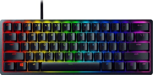 Razer Huntsman Mini Mekanisk Gamingtastatur Kompakt USB-A RGB-Belysning Razer Linear Optical Switch