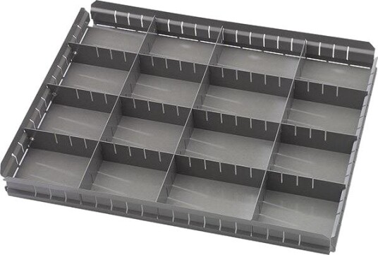 GBP 352917001 Skuffeinnredning for skufferom, 440 x 440 x 65 mm, Garasjeinnredning & oppbevaring